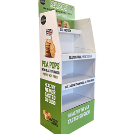 PEA POPS DISPLAY VIDE