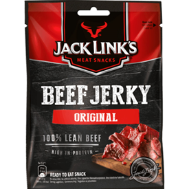 JACK LINKS ORIGINAL BEEF CLIPSTRIP  25GR X 12
