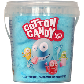 COTTON CANDY MONSTER BUBBLE GUM 50GR X12