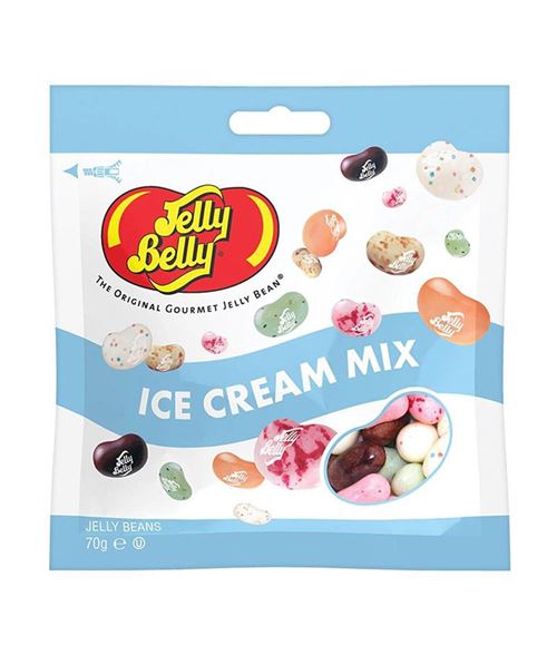 JELLY BELLY ICE CREAM MIX BAG 70GR X12