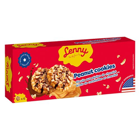 LENNY PEANUT COOKIES 150GR X18