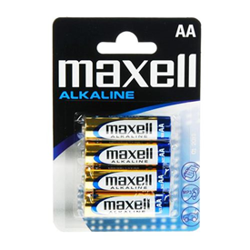 PILES MAXELL ALKALINES AA LR6 BL.4PACK X12