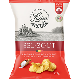 CHIPS DE LUCIEN LEGEREMENT SALE 125GR X 20