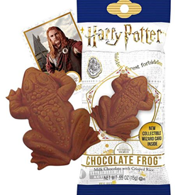 JELLY BELLY HARRY POTTER FROG + CARD 15GR X24