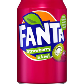 FANTA KIWI / STRAWBERRY CANS 33CL X 24