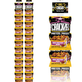 CRACKZEL CRAVATE HONEY & MUSTARD 85GR X24