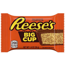 REESE'S BIG PEANUT BUTTER CUP 39GR X 16