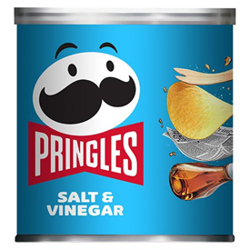 PRINGLES TUB. SALT & VINEGAR 40GR X12