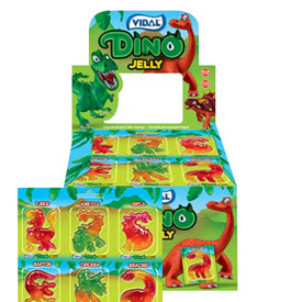 VIDAL BOX DINO JELLY 6PC X11