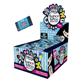 VIDAL *BOX FASHION TATOO TUTTI F.200PC
