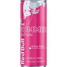 RED BULL SUMMER WHITE PEACH 250ML X12