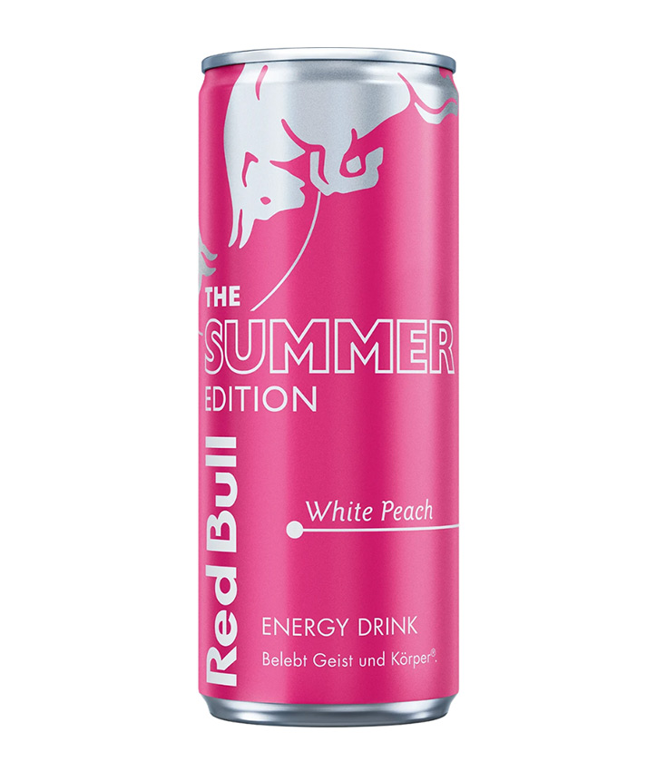 RED BULL SUMMER WHITE PEACH 250ML X12