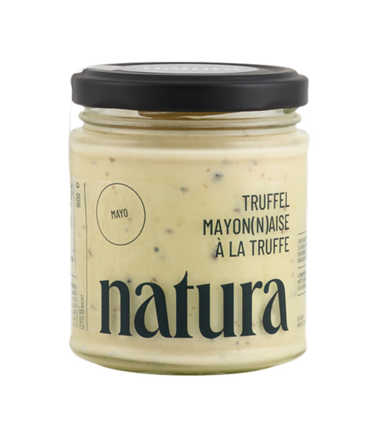 NATURA TRUFFELS MAYONNAISE JARS 160GR X 12