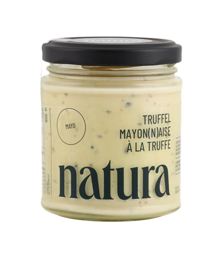 NATURA TRUFFELS MAYONNAISE JARS 160GR X 12