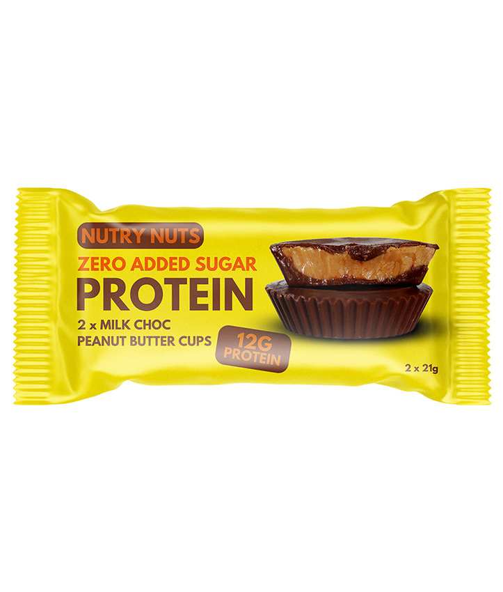 NUTRY NUTS MILK PEANUT BUTTER 42GR X12