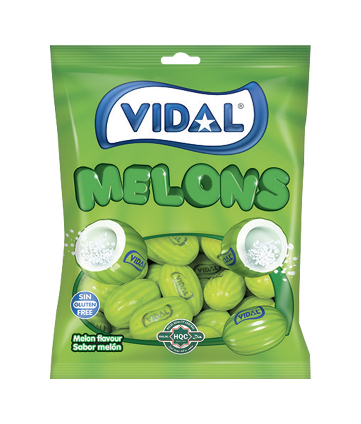 VIDAL # MELONS BBGUM 90GR X14
