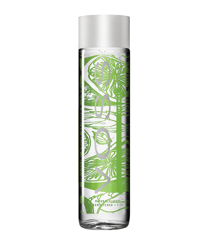 VOSS LIME MINTGLASS 375ML X12