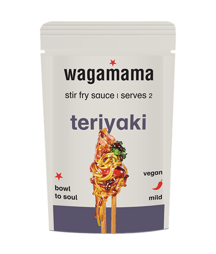 WAGAMAMA TERIYAKI STIR FRY 120GR X12