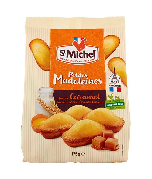 ST MICHEL MADELEINES CARAMEL 175GR X10