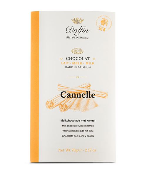 DOLFIN BAR MILK / CEYLON CINNAMON 70GR X 15