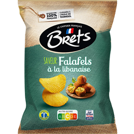 CHIPS BRETS FALAFELS 125GR X10