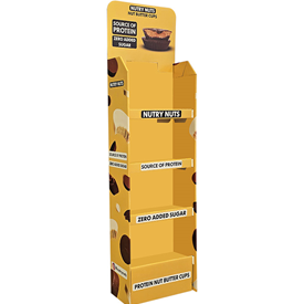 NUTRY NUTS DISPLAY VIDE/LEEG