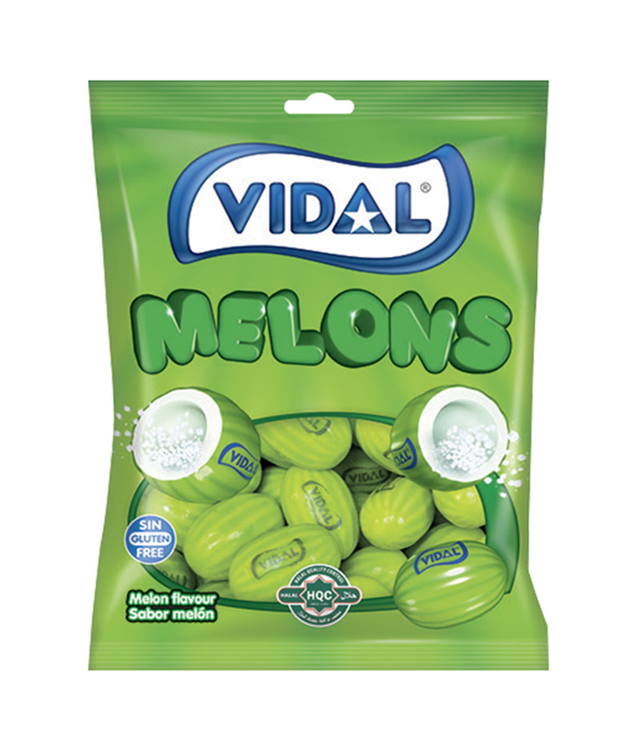 VIDAL # MELONS BBGUM 90GR X14