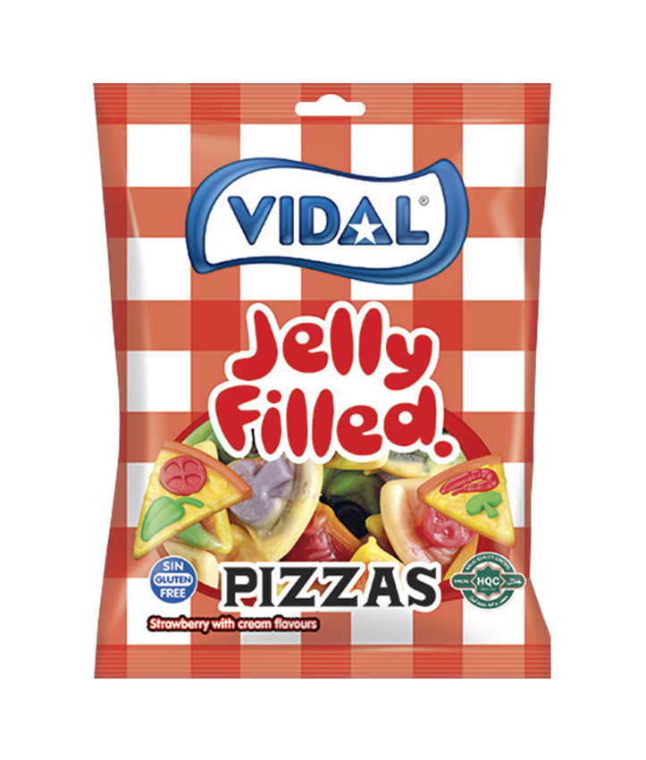VIDAL # FILLED PIZZAS 90GR X14