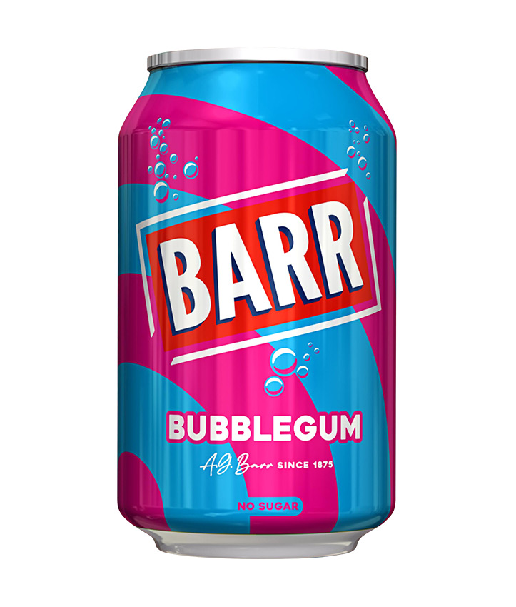 BARR AMERICAN BUBBLEGUM 33CL X24
