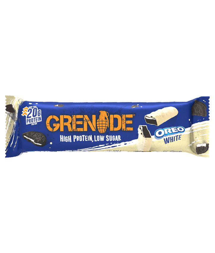 OREO GRENADE  WHITE PROTEINE 60GR X12