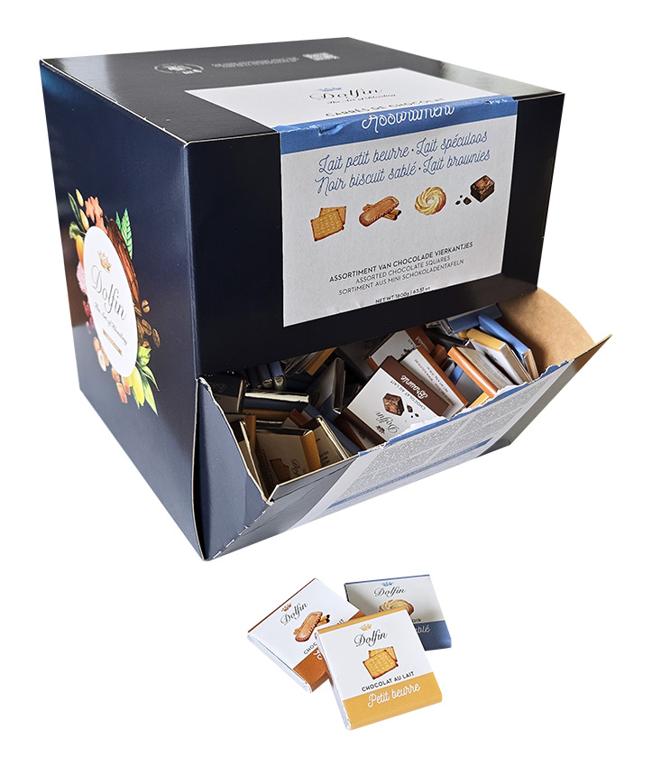 DOLFIN NAPOLITAIN  5GR ASST.BISCUITS 1800GR