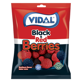VIDAL # BLACK & RED BERRIES 90GR X14