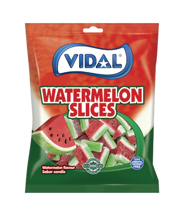 VIDAL # WATERMELON SLICES 90GR X14