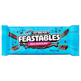 MR BEAST FEASTABLES MILK CHOC. 60GR X10