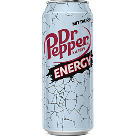 DR PEPPER ENERGY CANS 500ML X12