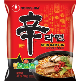 NONG SHIM SACHETS KOREA 120GR X20