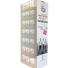 DISPLAY CARTON CHIPS DE LUCIEN