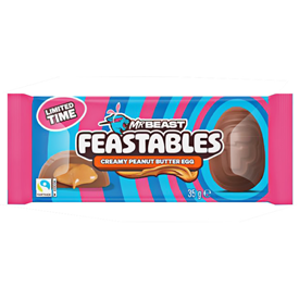 MR BEAST FEASTABLES P.B. EGG 35GR X30