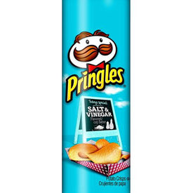 PRINGLES SALT & VINEGAR 165GR X 6