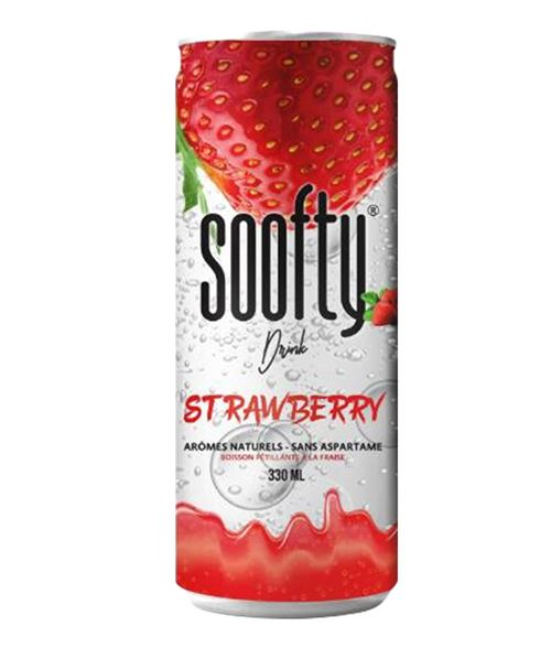 SOOFTY DRINK STRAWBERRY 330ML X24