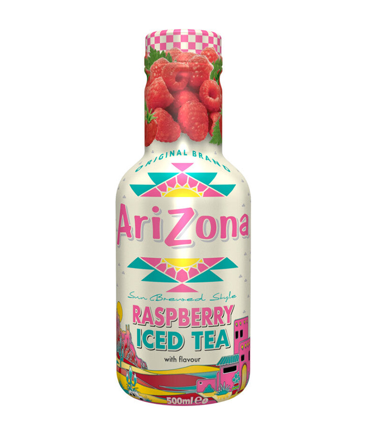 ARIZONA RASPBERRY ICED TEA PET 500ML X6