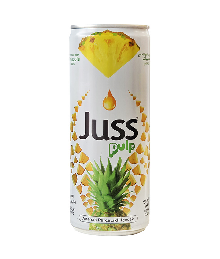 JUSS PULPY PINEAPPLE 250ML X24