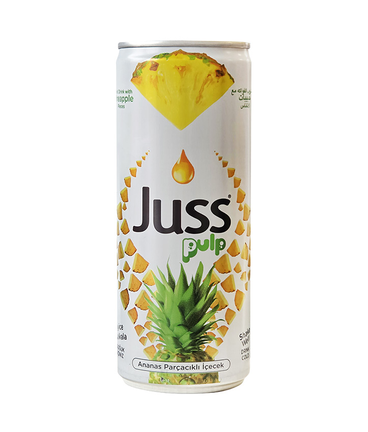 JUSS PULPY PINEAPPLE 250ML X24
