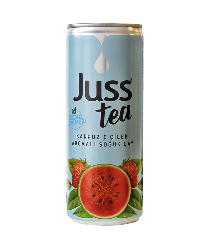 JUSS TEA WATERMELON STRAWBERRY 250ML X24
