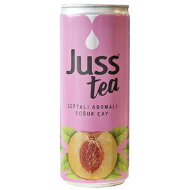 JUSS TEA PEACH 250ML X24