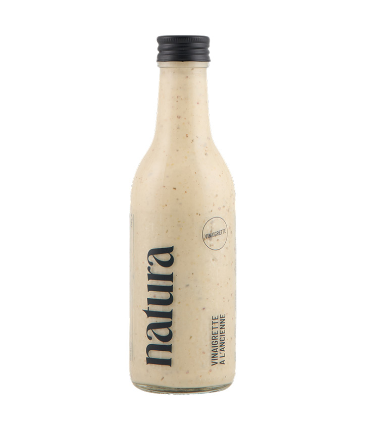 NATURA OLD STYLE DRESSING BOTTLES 370ML X 6