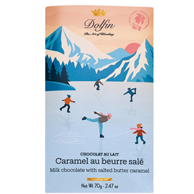 DOLFIN TABL WINTER MILK WITH SALTED CARAMEL
