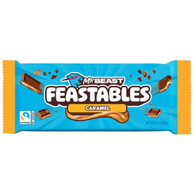 MR BEAST FEASTABLES CARAMEL 60GR X10
