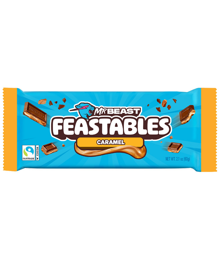 MR BEAST FEASTABLES CARAMEL 60GR X10