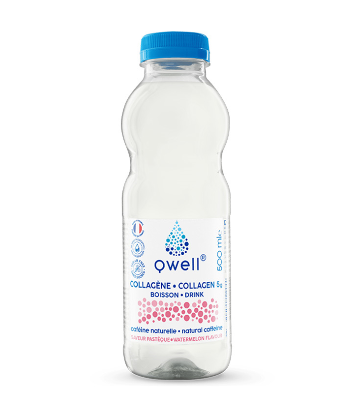 QWELL EAU COLLAGENE PASTEQUE 500ML X24